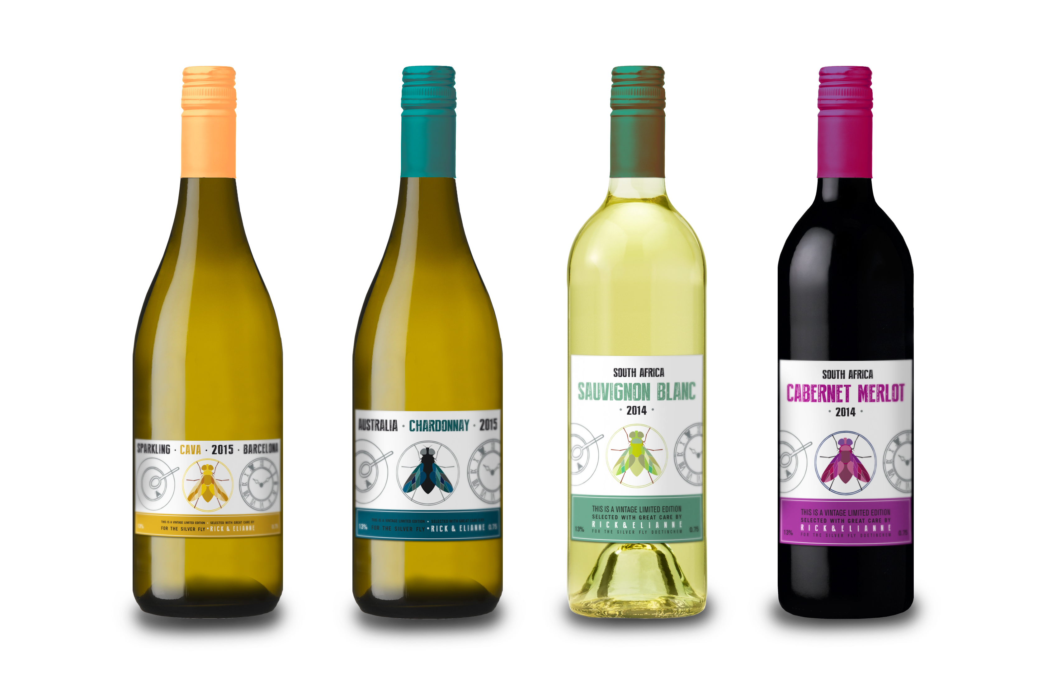 Silver Fly Winelabel